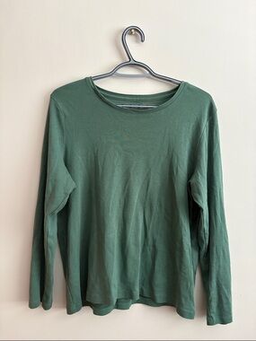 Northern Reflections Olive Green Crewneck Tee